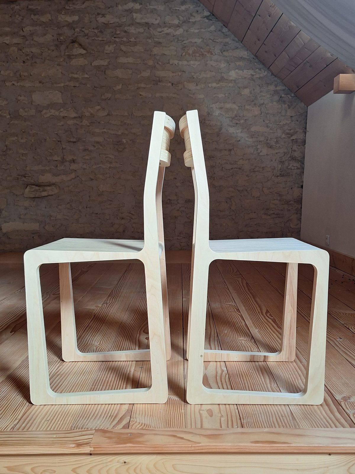 Chaise Millefeuilles — vue 4